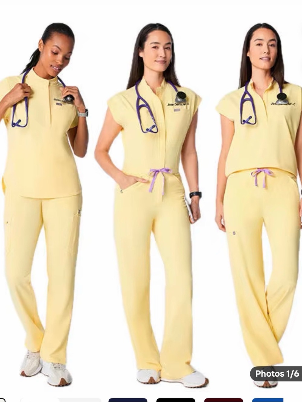 & Other Stories BROEN Wide-Leg Scrub SET